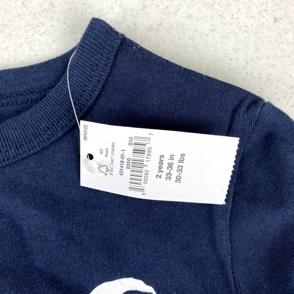 Gap Halloween Graphic Organic Cotton Long Sleeve Tee NWT 2 - Picture 5 of 8